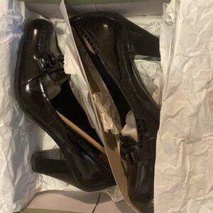 Black Patent Leather Pumps